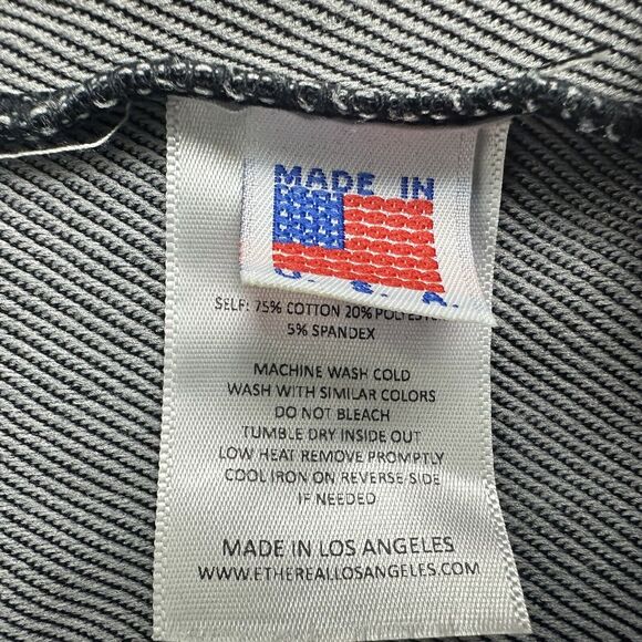 ethereal los angeles gray moto leggings Size M - Picture 8 of 9